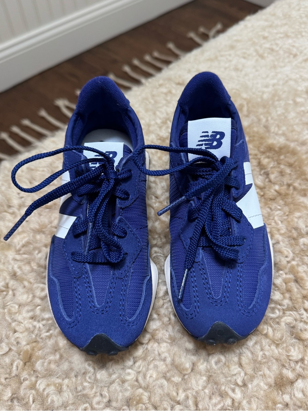 NWOT - New Balance Kids Navy Blue Athletic Sneakers